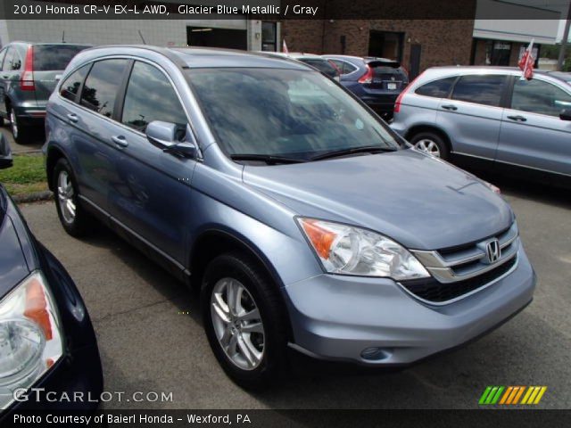 2010 Honda CR-V EX-L AWD in Glacier Blue Metallic