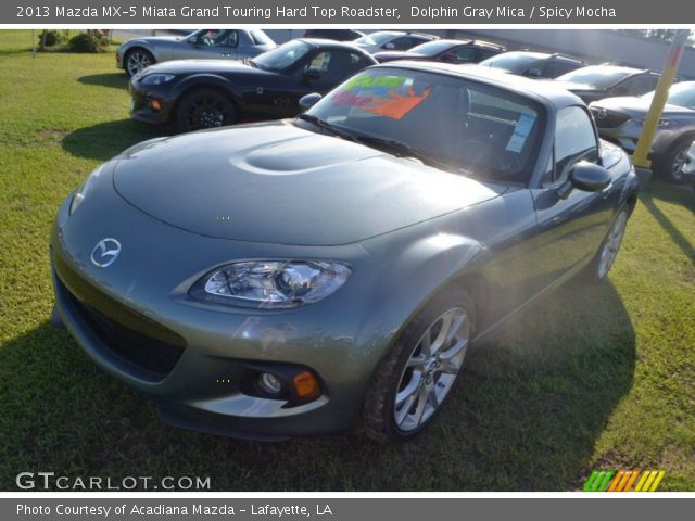 2013 Mazda MX-5 Miata Grand Touring Hard Top Roadster in Dolphin Gray Mica