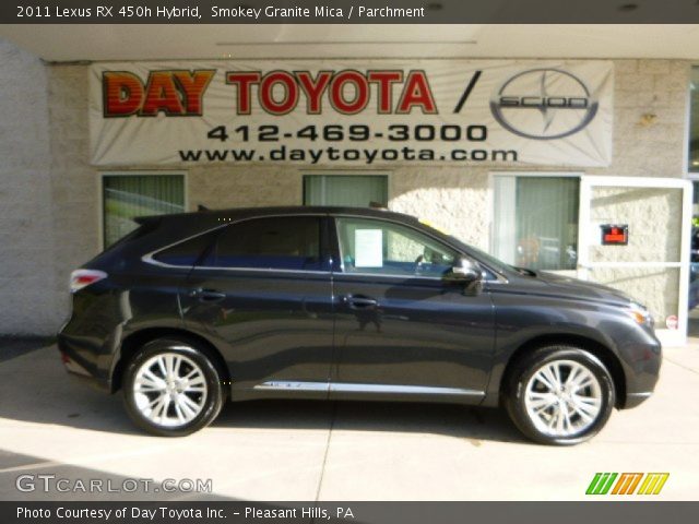 2011 Lexus RX 450h Hybrid in Smokey Granite Mica