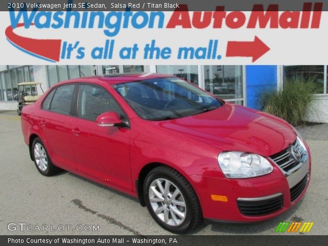 2010 Volkswagen Jetta SE Sedan in Salsa Red