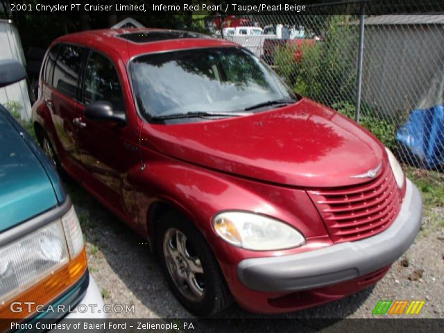 2001 Chrysler PT Cruiser Limited in Inferno Red Pearl