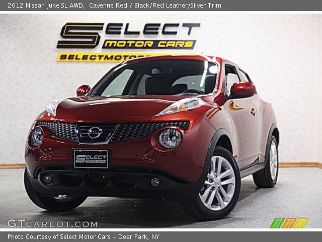 2012 Nissan Juke SL AWD in Cayenne Red