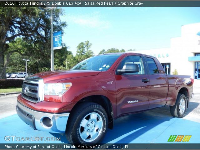 2010 Toyota Tundra SR5 Double Cab 4x4 in Salsa Red Pearl