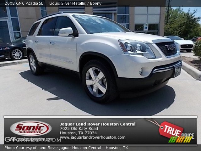 2008 GMC Acadia SLT in Liquid Silver Metallic
