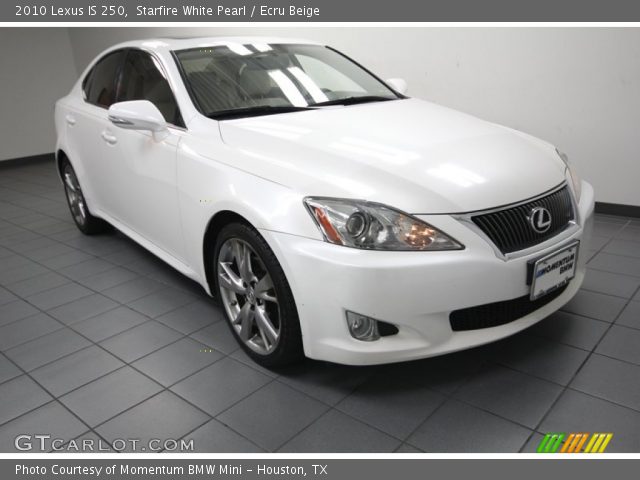 2010 Lexus IS 250 in Starfire White Pearl