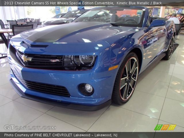 2013 Chevrolet Camaro SS Hot Wheels Special Edition Convertible in Kinetic Blue Metallic