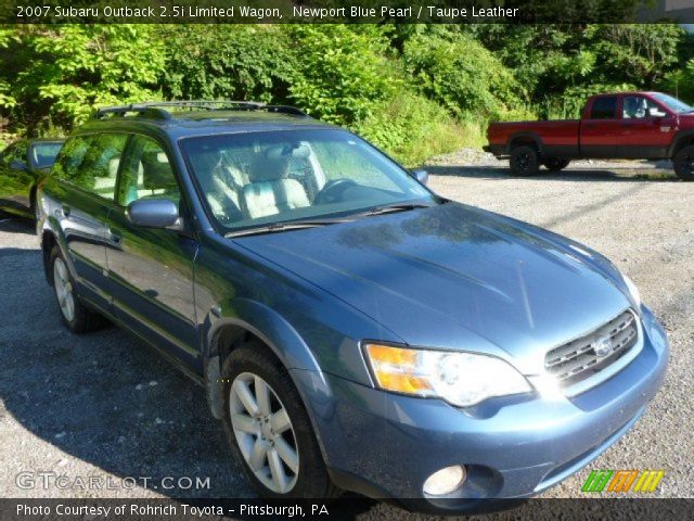 2007 Subaru Outback 2.5i Limited Wagon in Newport Blue Pearl