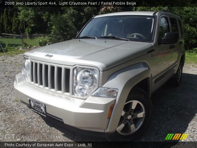 2008 Jeep Liberty Sport 4x4 in Light Graystone Pearl