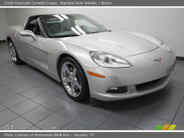 2008 Chevrolet Corvette Coupe in Machine Silver Metallic