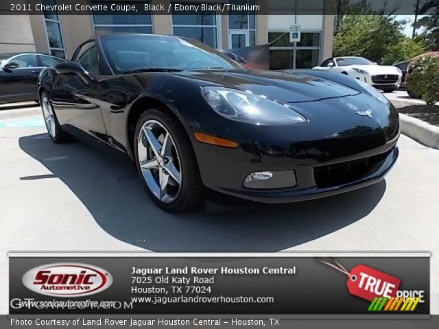 2011 Chevrolet Corvette Coupe in Black
