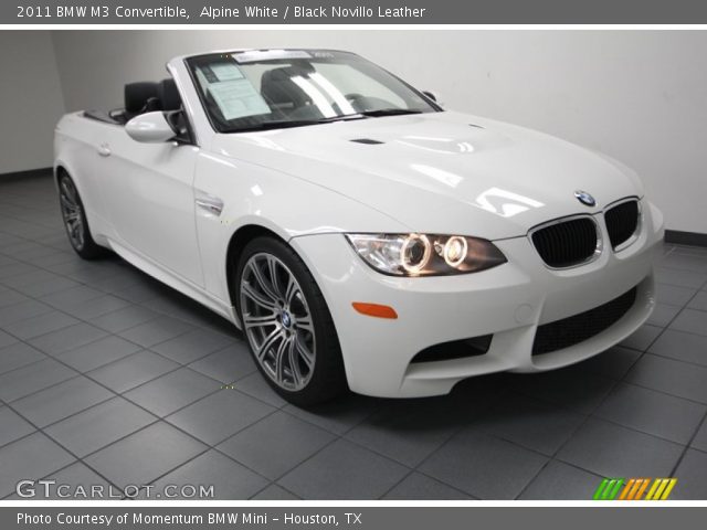 2011 BMW M3 Convertible in Alpine White