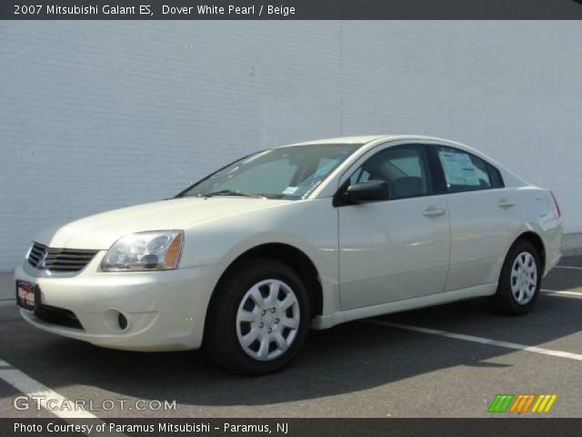 2007 Mitsubishi Galant ES in Dover White Pearl