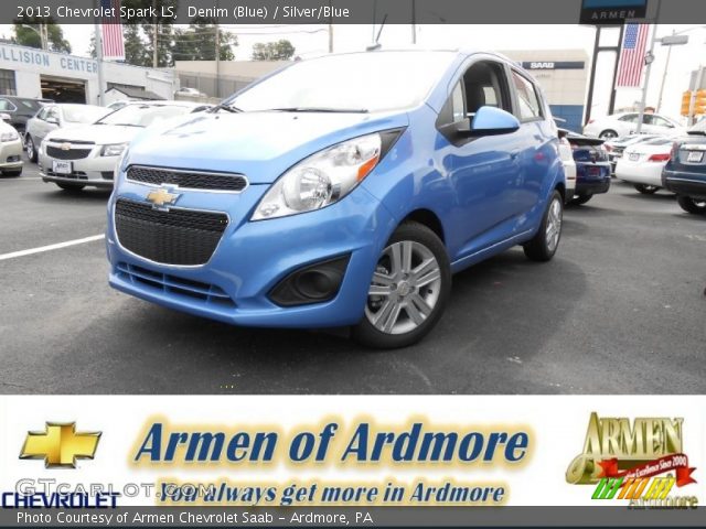 2013 Chevrolet Spark LS in Denim (Blue)