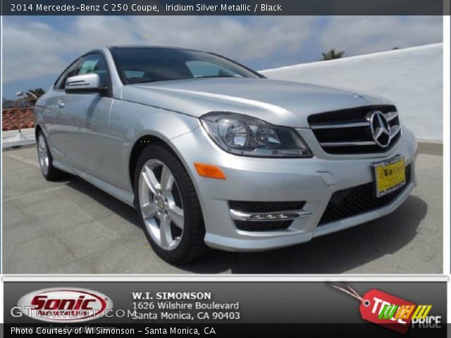 2014 Mercedes-Benz C 250 Coupe in Iridium Silver Metallic