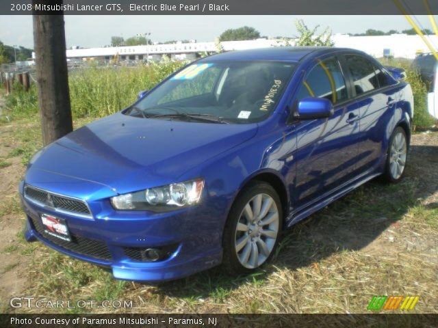 2008 Mitsubishi Lancer GTS in Electric Blue Pearl