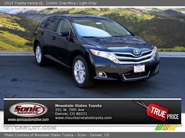 2013 Toyota Venza LE in Cosmic Gray Mica