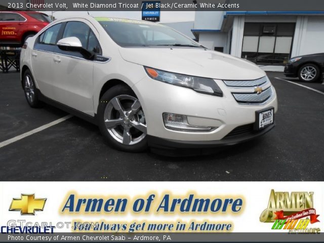2013 Chevrolet Volt  in White Diamond Tricoat