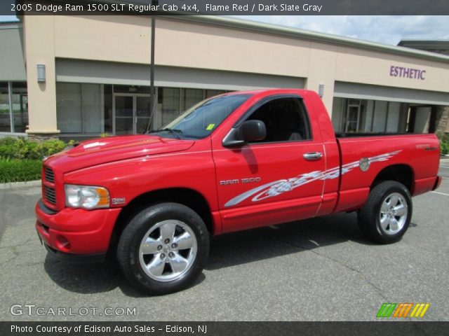 2005 Dodge Ram 1500 SLT Regular Cab 4x4 in Flame Red