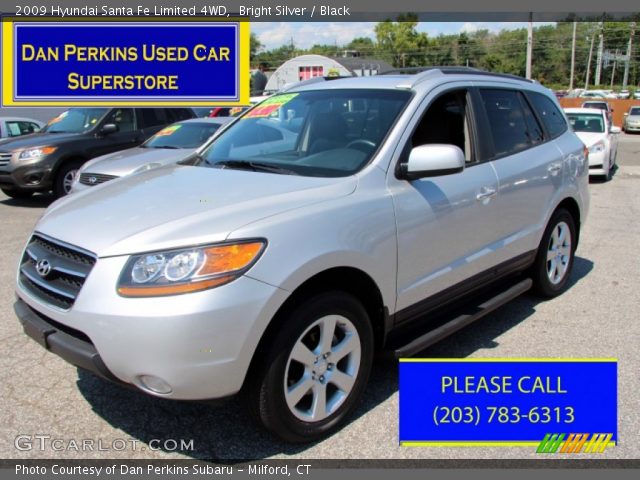 2009 Hyundai Santa Fe Limited 4WD in Bright Silver