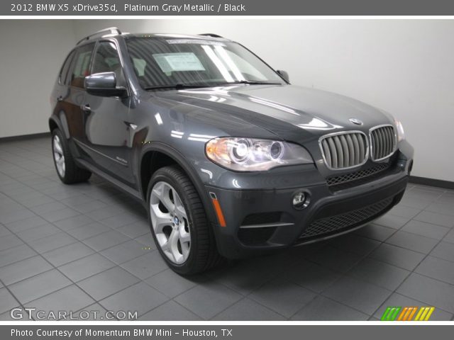 2012 BMW X5 xDrive35d in Platinum Gray Metallic