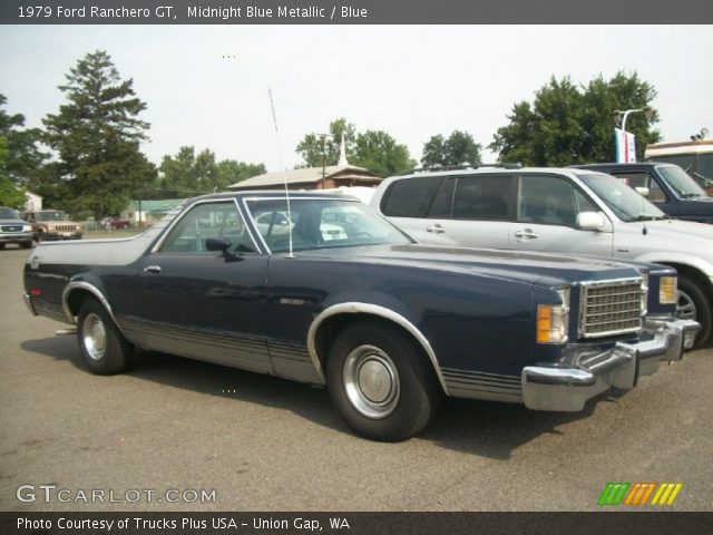 1979 Ford Ranchero GT in Midnight Blue Metallic