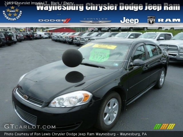 2009 Chevrolet Impala LT in Black