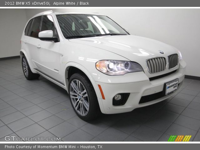 2012 BMW X5 xDrive50i in Alpine White