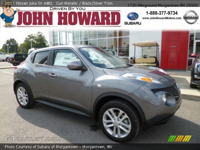 2013 Nissan Juke SV AWD in Gun Metallic