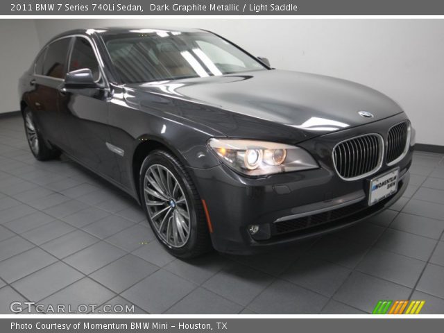 2011 BMW 7 Series 740Li Sedan in Dark Graphite Metallic