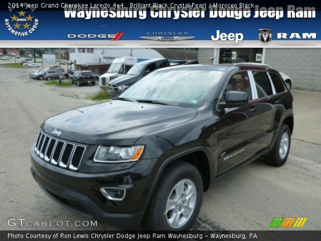 2014 Jeep Grand Cherokee Laredo 4x4 in Brilliant Black Crystal Pearl