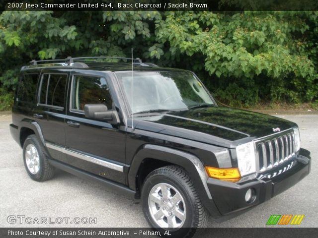 2007 Jeep Commander Limited 4x4 in Black Clearcoat