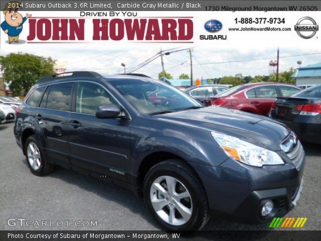 2014 Subaru Outback 3.6R Limited in Carbide Gray Metallic