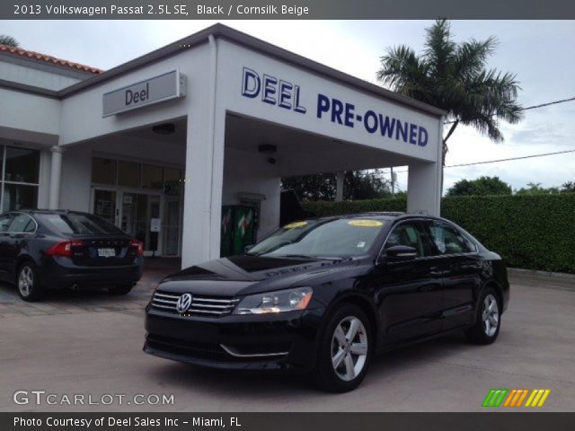2013 Volkswagen Passat 2.5L SE in Black