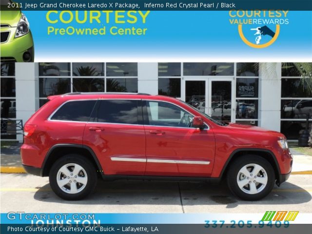 2011 Jeep Grand Cherokee Laredo X Package in Inferno Red Crystal Pearl