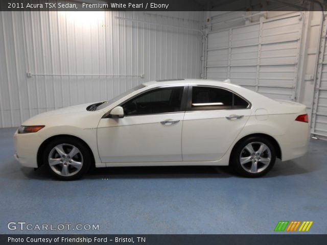 2011 Acura TSX Sedan in Premium White Pearl