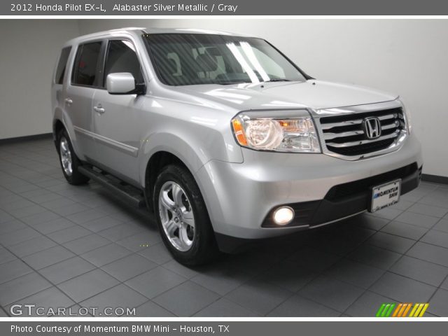 2012 Honda Pilot EX-L in Alabaster Silver Metallic