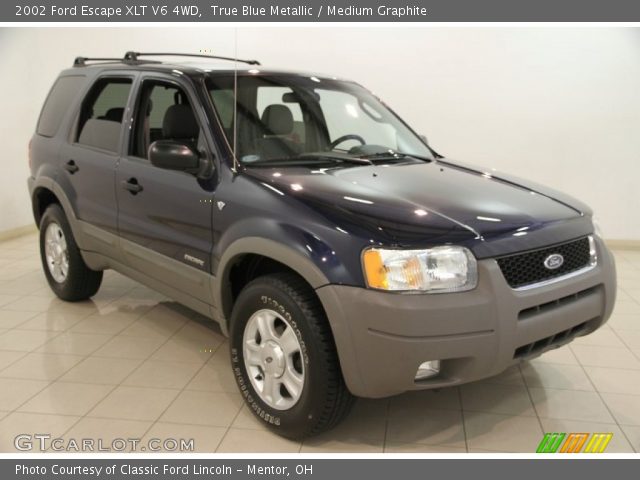 2002 Ford Escape XLT V6 4WD in True Blue Metallic