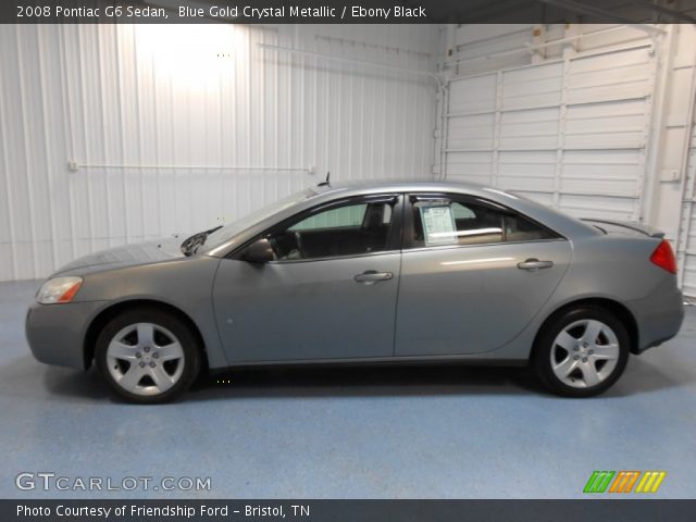 2008 Pontiac G6 Sedan in Blue Gold Crystal Metallic