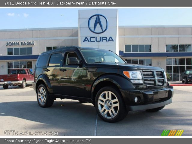 2011 Dodge Nitro Heat 4.0 in Blackberry Pearl