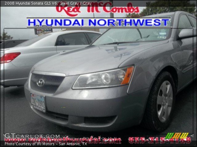 2008 Hyundai Sonata GLS V6 in Steel Gray