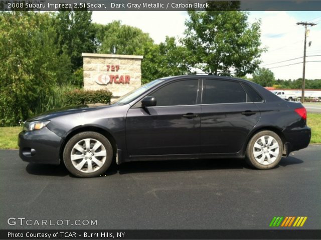 2008 Subaru Impreza 2.5i Sedan in Dark Gray Metallic