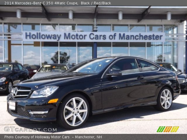 2014 Mercedes-Benz C 350 4Matic Coupe in Black