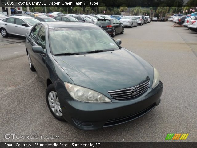 2005 Toyota Camry LE in Aspen Green Pearl
