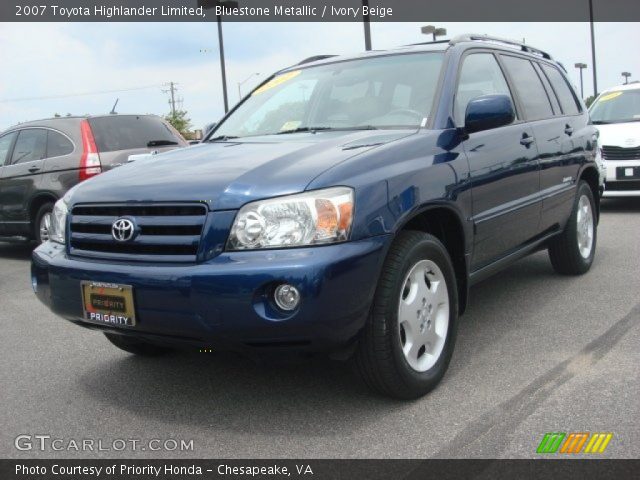 2007 Toyota Highlander Limited in Bluestone Metallic