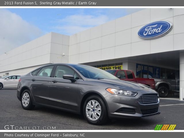 2013 Ford Fusion S in Sterling Gray Metallic
