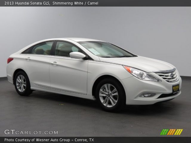 2013 Hyundai Sonata GLS in Shimmering White