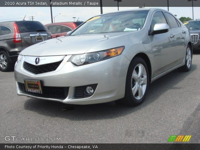 2010 Acura TSX Sedan in Palladium Metallic