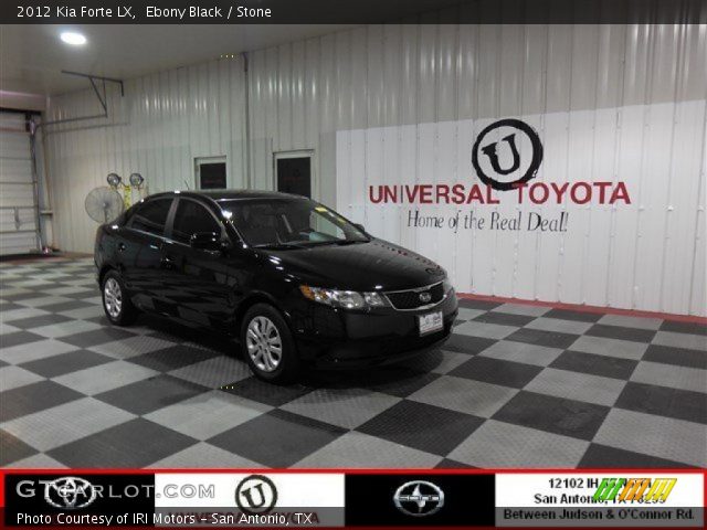 2012 Kia Forte LX in Ebony Black