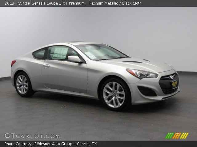 2013 Hyundai Genesis Coupe 2.0T Premium in Platinum Metallic