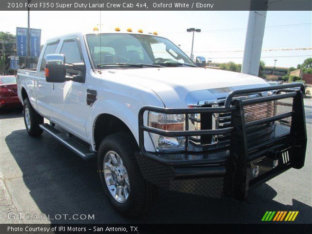 2010 Ford F350 Super Duty Lariat Crew Cab 4x4 in Oxford White